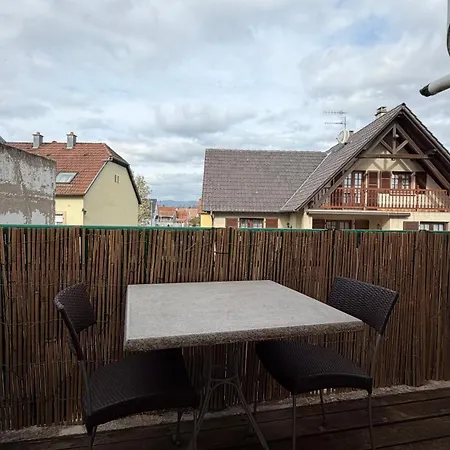 L - A 10 Min De Colmar - Parking Et Garage Gratuit - Ascenseur & Clim Διαμέρισμα *